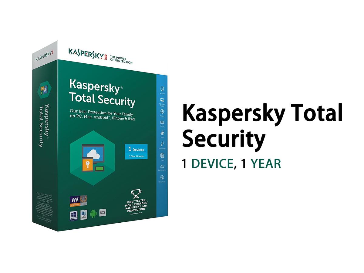 Kaspersky Total Security 1 Device 1 Year